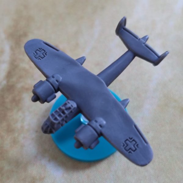 Miniatura del bombardero ligero alemán Dornier Do-17