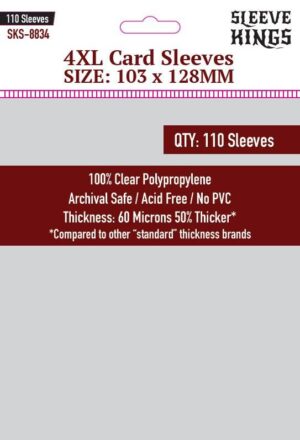 [8834] Sleeve Kings 4XL Sleeves (103 x 128mm)