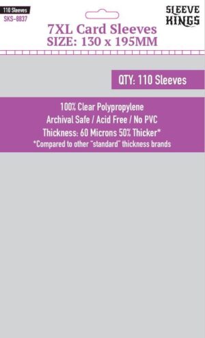 [8837] Sleeve Kings 7XL Sleeves (130 x 195mm)