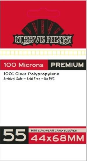 [9902] Sleeve Kings Mini European Sleeves (44x68mm)