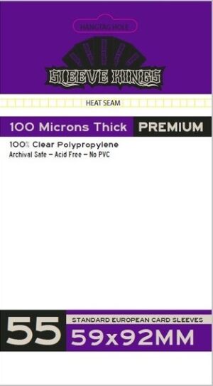 [9904] Sleeve Kings Standard European Sleeves (59x92mm)