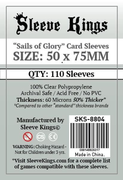[8804] Sleeve Kings Sails of Glory Card Sleeves (50x75mm)