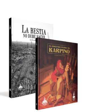 Pack La bestia no debe nacer y El siniestro pueblo de karpino