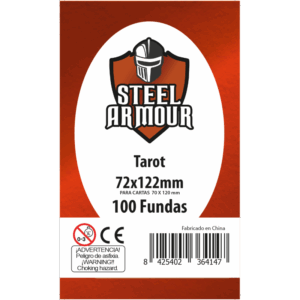 100 Fundas tamaño Tarot (72x122mm)