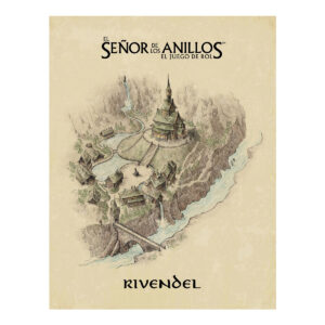 8436607942306-1200-components1.jpg El Señor de los anillos - Pantalla y suplemento de Rivendel