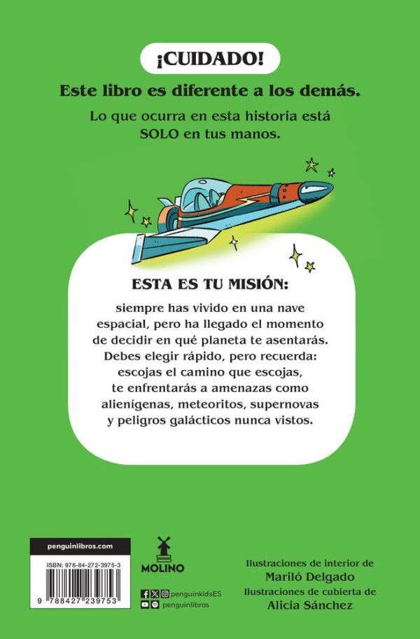 ELIGE TU PROPIA AVENTURA MAS ALLA DEL ESPACIO