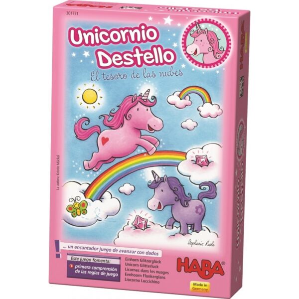 Unicornio Destello: El Tesoro de las Nubes