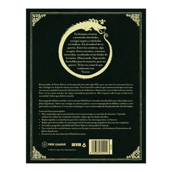 Vaesen: Juego de Rol de Horror Nórdico