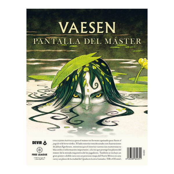 Vaesen: Pantalla del Director de juego
