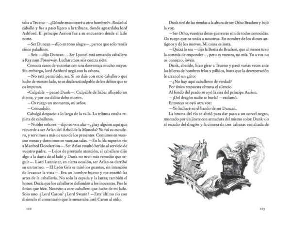 EL CABALLERO DE LOS SIETE REINOS CANCION DE HIELO Y FUEGO