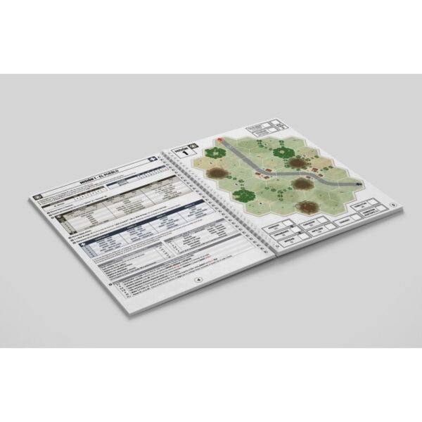 Sherman Solitario + Fichas (Librojuego) + PROMO