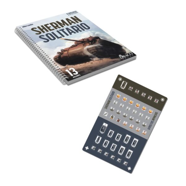 Sherman Solitario + Fichas (Librojuego) + PROMO
